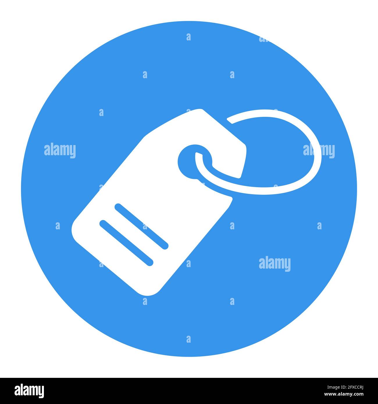 Tag white glyph icon, price label. E-commerce sign. Graph symbol for your web site design, logo, app, UI. Vector illustration, EPS10. Stock Vector