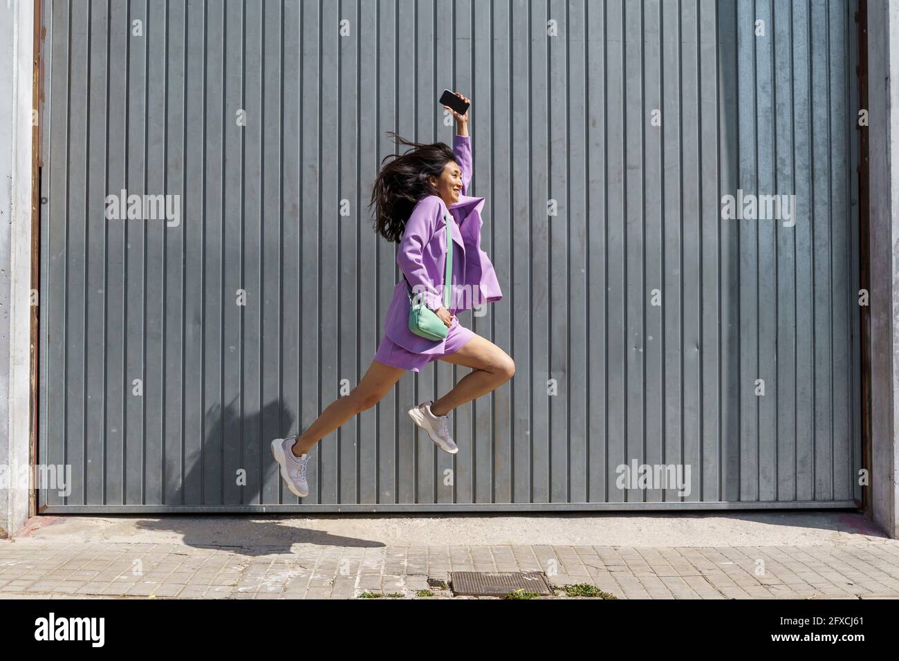 Excited woman hi-res stock photography and images - Alamy