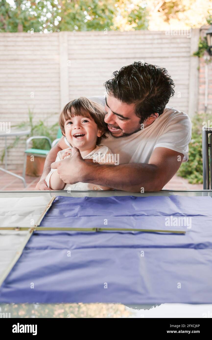Cute father son hi-res stock photography and images - Alamy