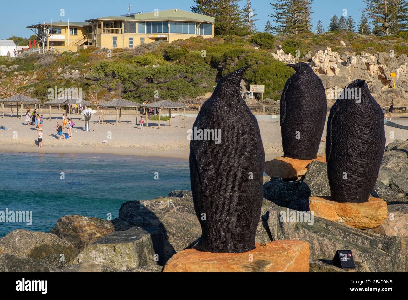 "Sculpture by the Sea" Cottesloe Beach Stock Photo Alamy