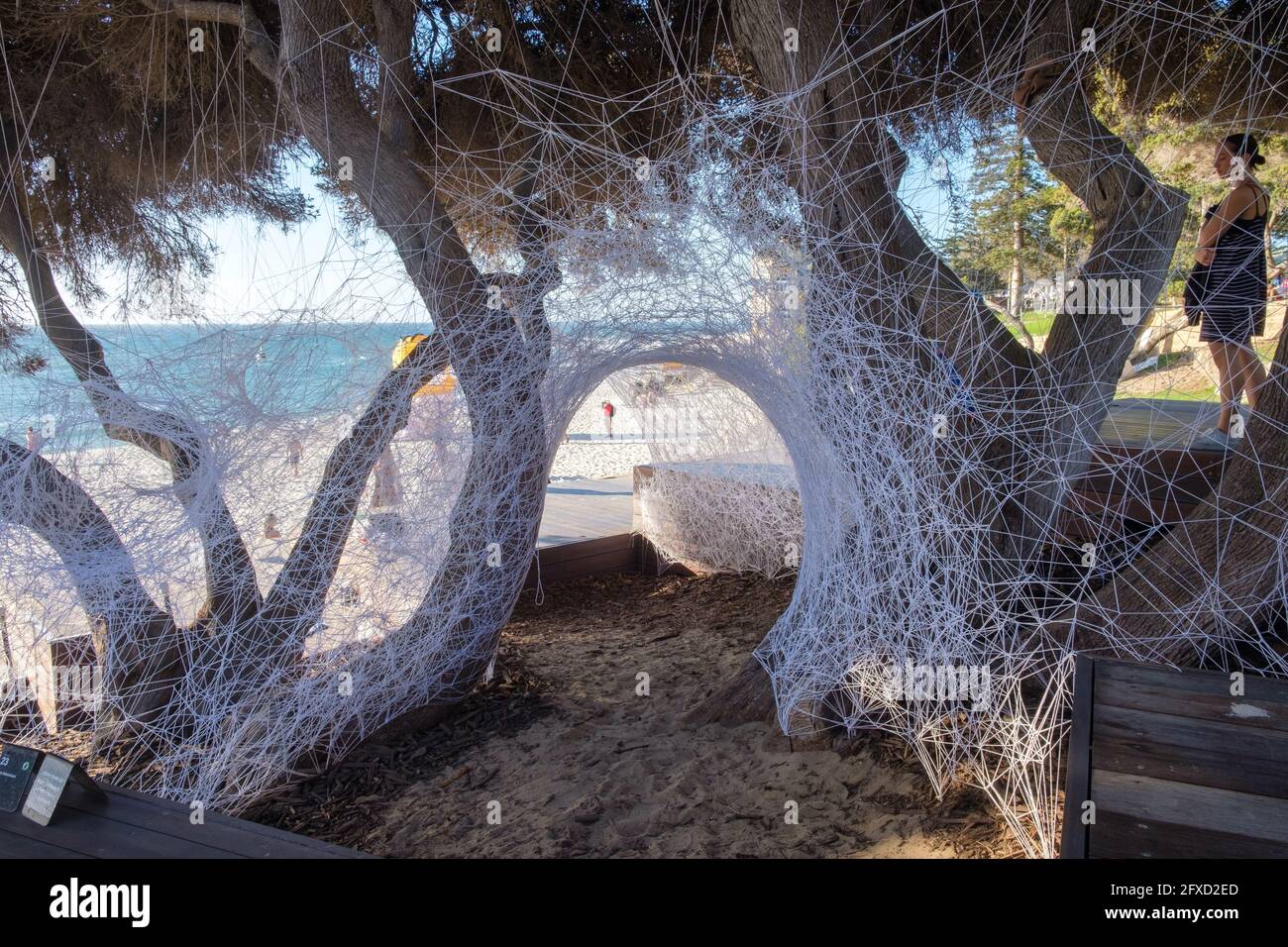 "Sculpture by the Sea" Cottesloe Beach Stock Photo Alamy