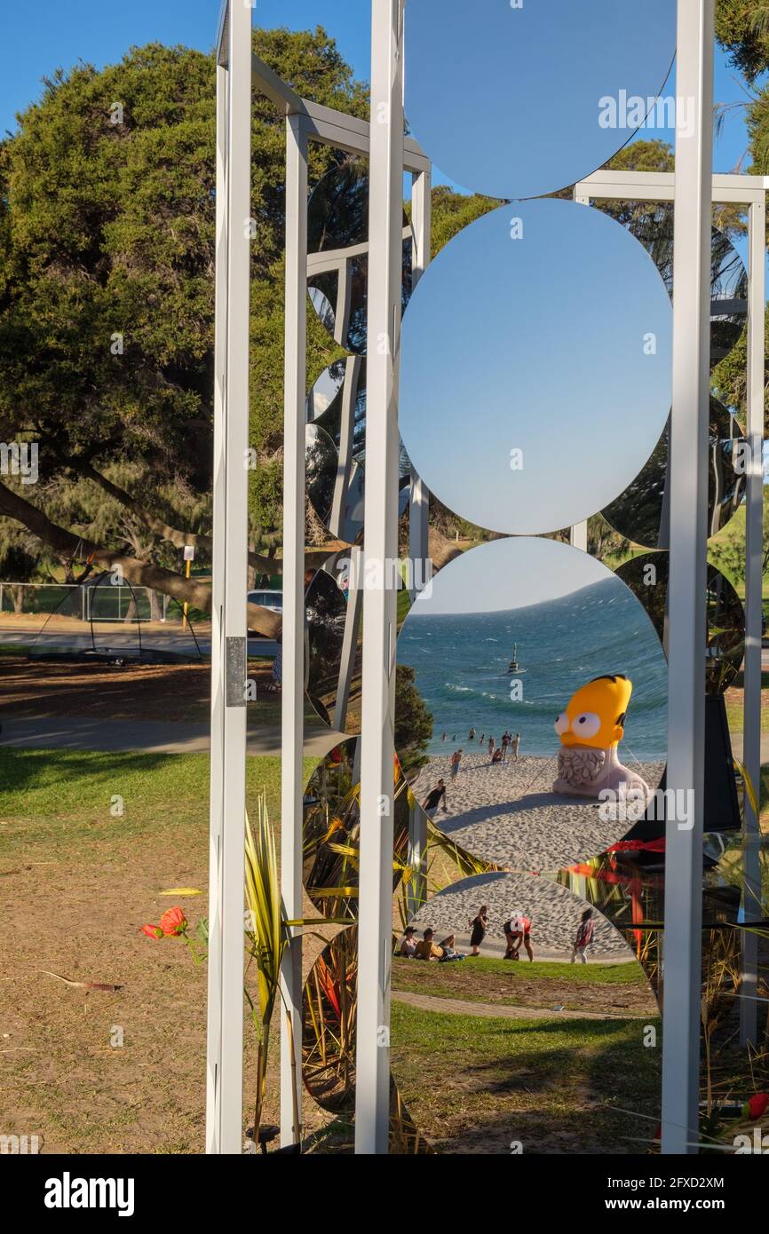 "Sculpture by the Sea" Cottesloe Beach Stock Photo Alamy