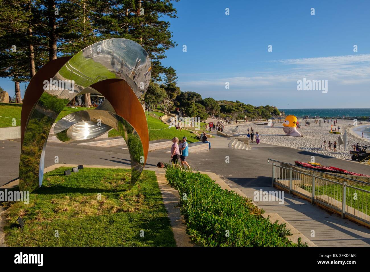 "Sculpture by the Sea" Cottesloe Beach Stock Photo Alamy
