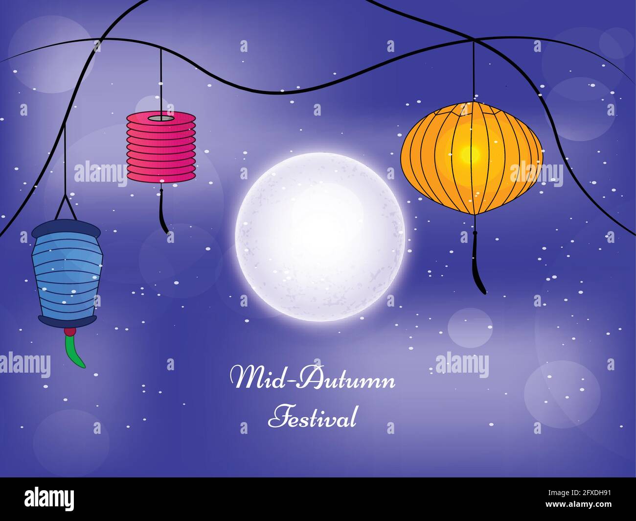 Mid Autumn Festival Stock Vector Image & Art - Alamy