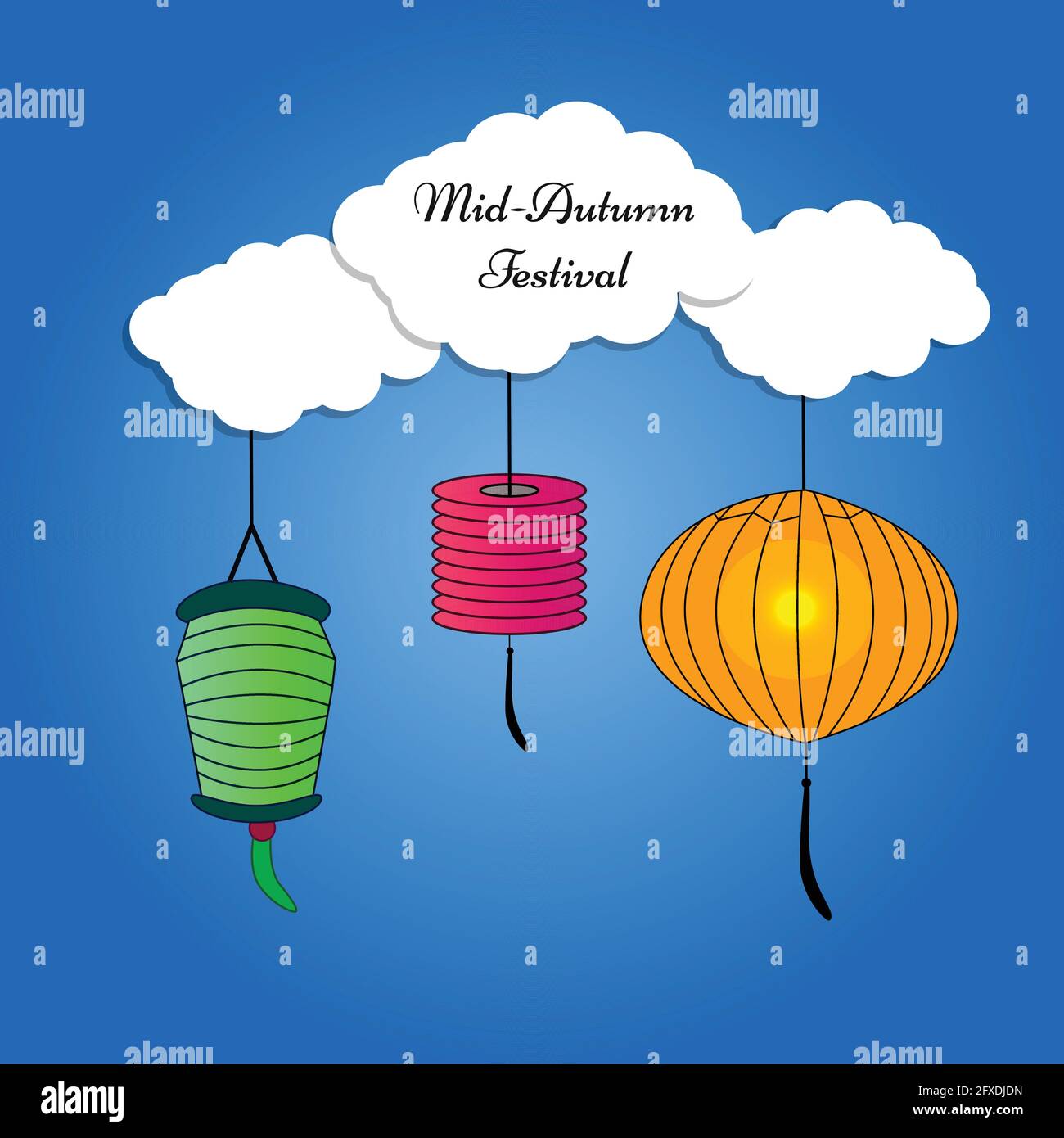 Mid Autumn Festival Stock Vector Image & Art - Alamy