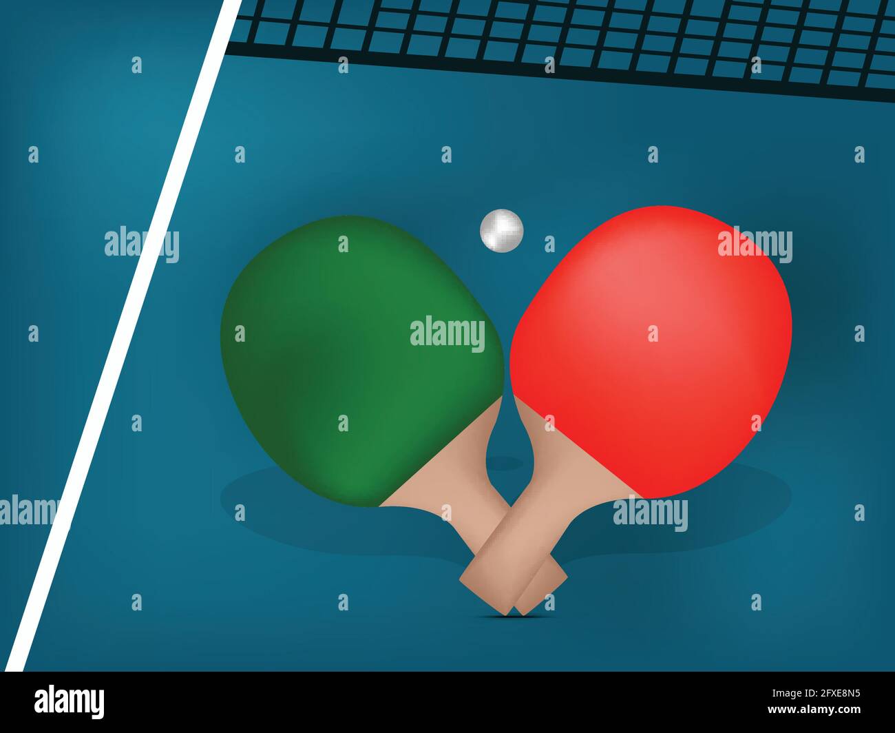 table tennis sport Stock Vector Image & Art - Alamy