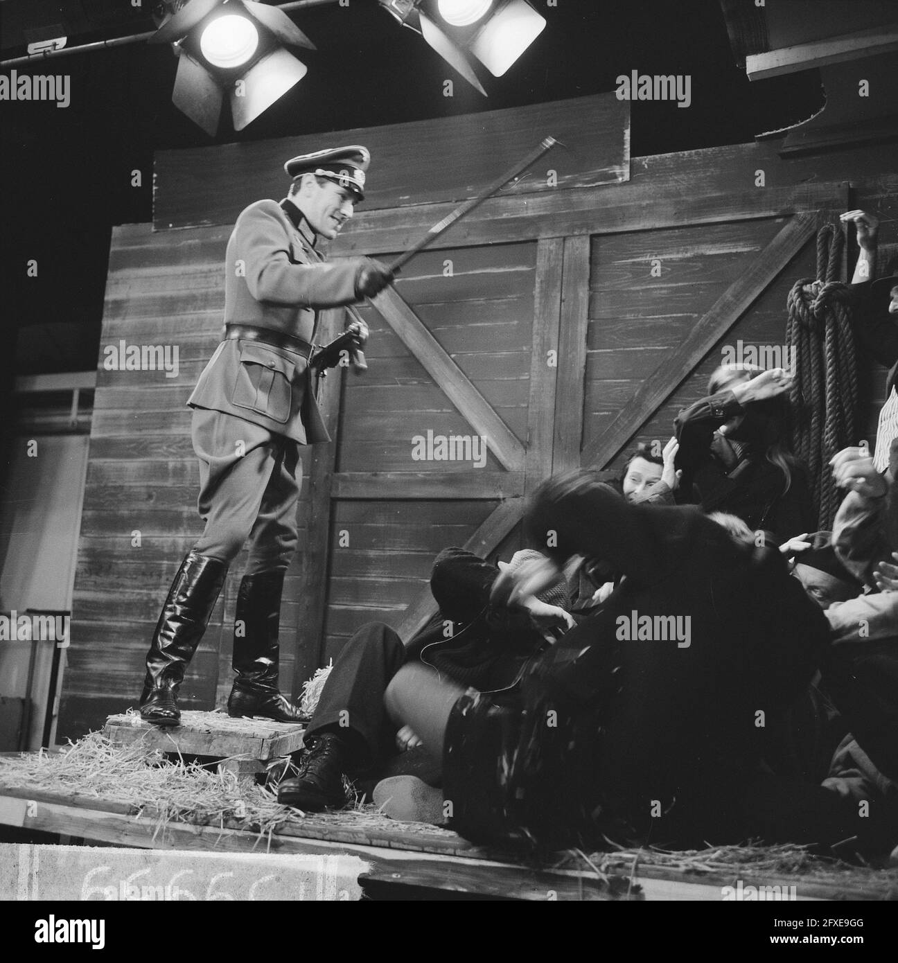 Television play Wonder aan de Donau revue KRO, Tom van Beek March 25  broadcast, January 27, 1964, Television plays, revues, broadcasts, The  Netherlands, 20th century press agency photo, news to remember, documentary,