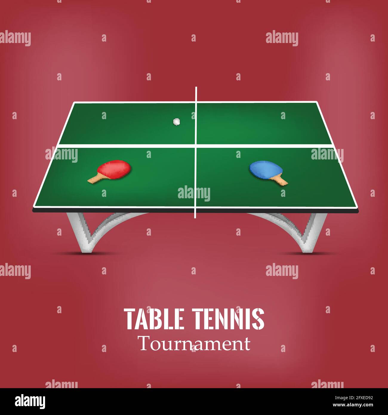 table tennis sport Stock Vector Image & Art - Alamy