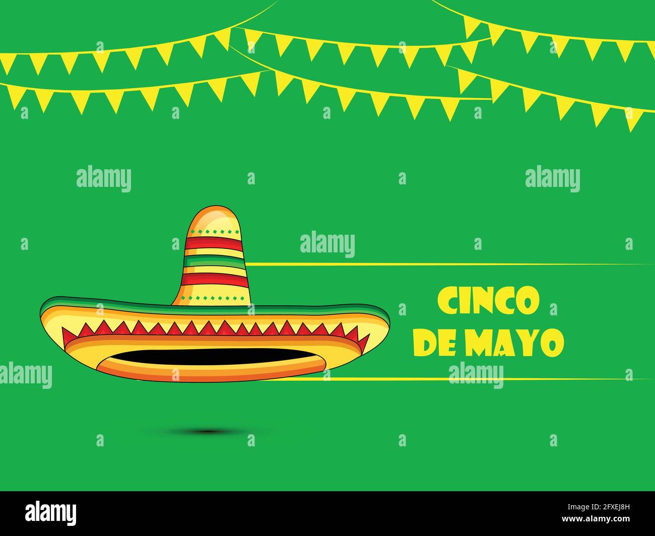 Cinco De Mayo background Stock Vector