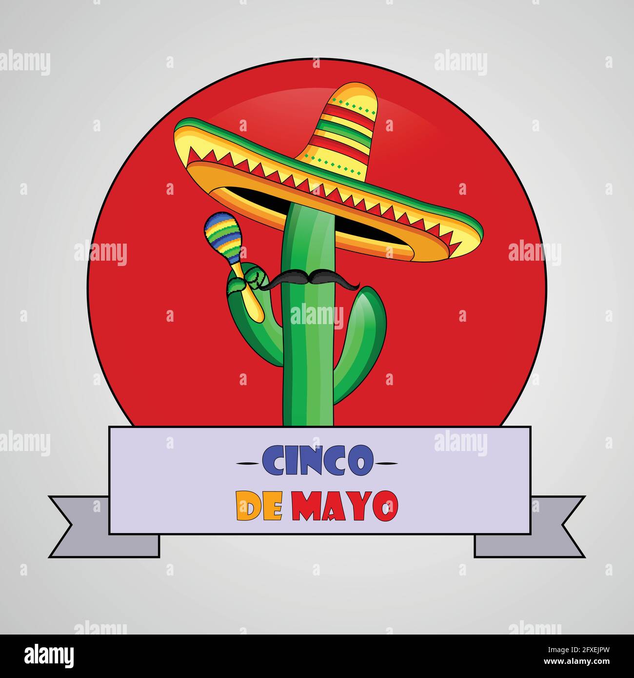 Cinco De Mayo background Stock Vector