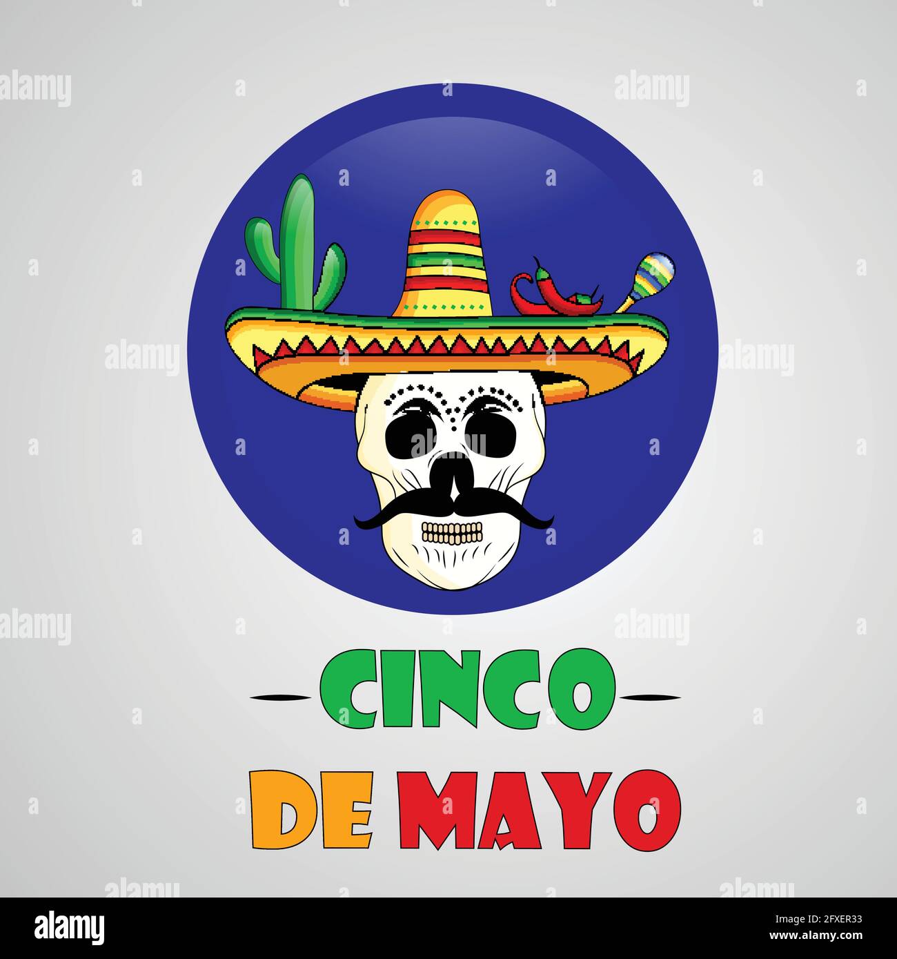 Cinco De Mayo background Stock Vector