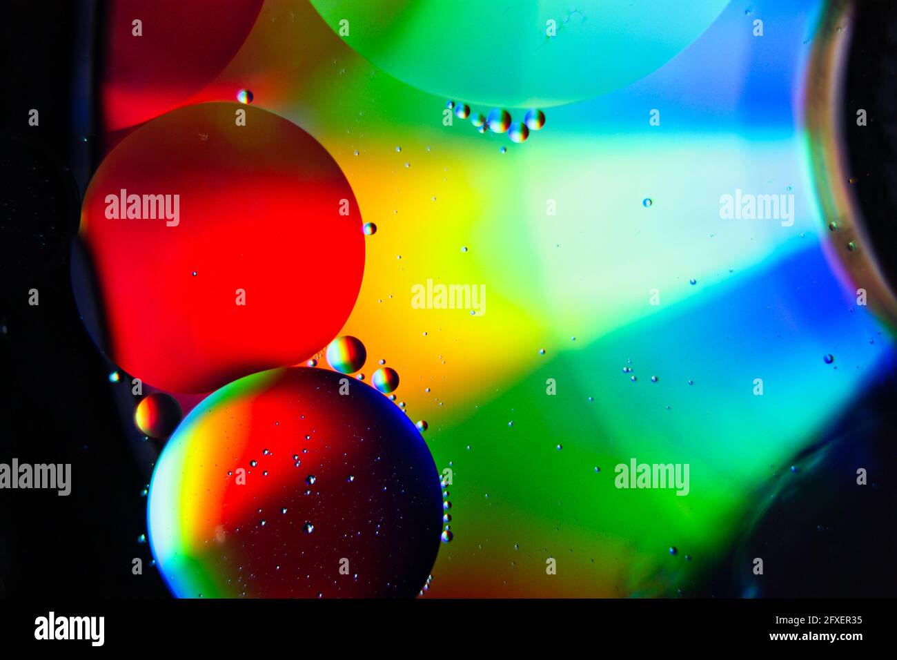 Different Colours of bubbles Stock Photo Alamy