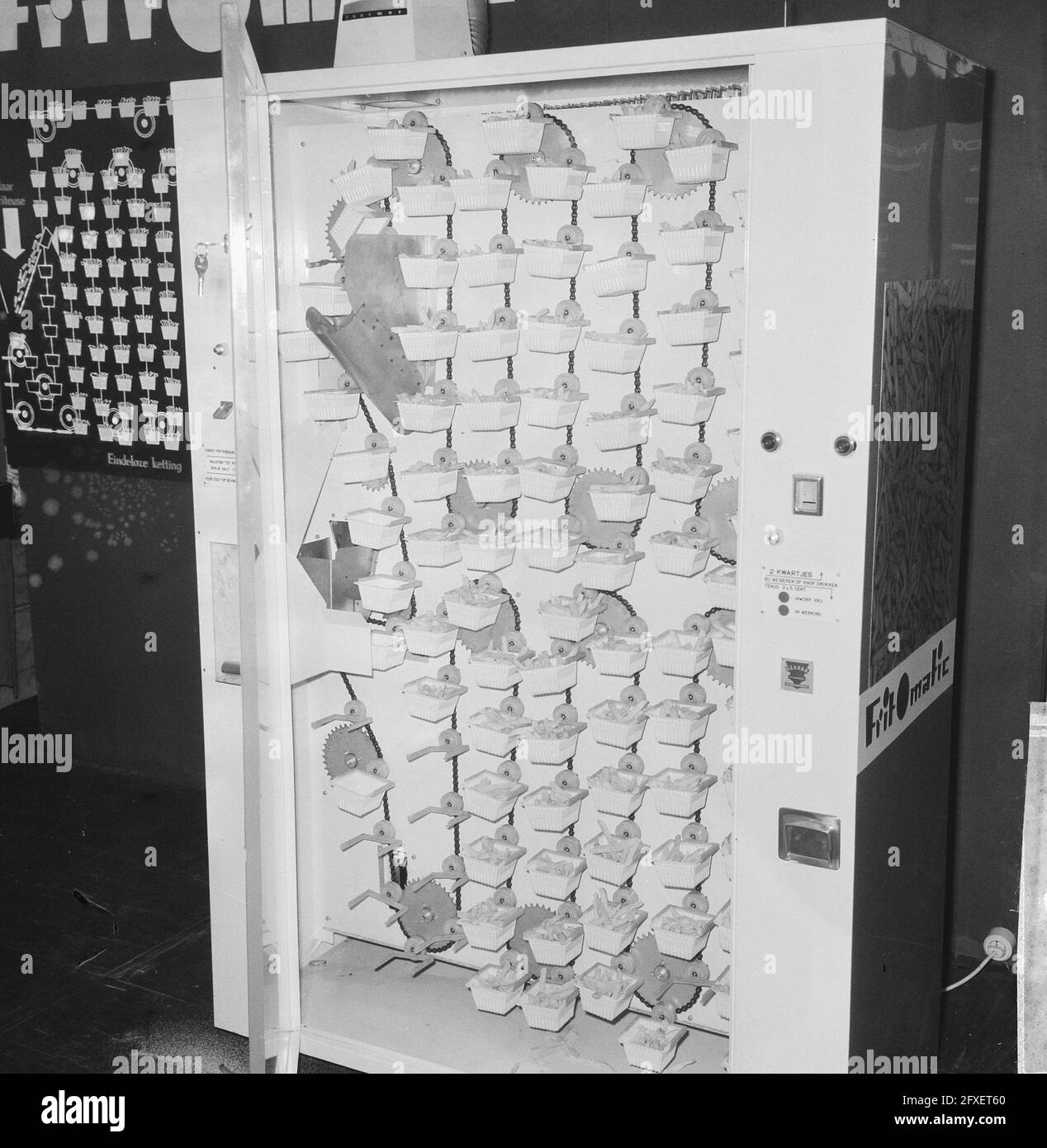 The fastest french fries vending machine in the world