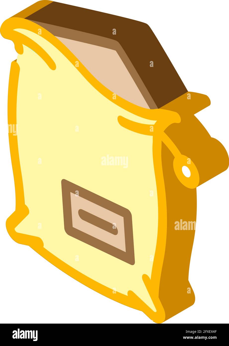 bag compost isometric icon vector illustration Stock Vector Image & Art ...