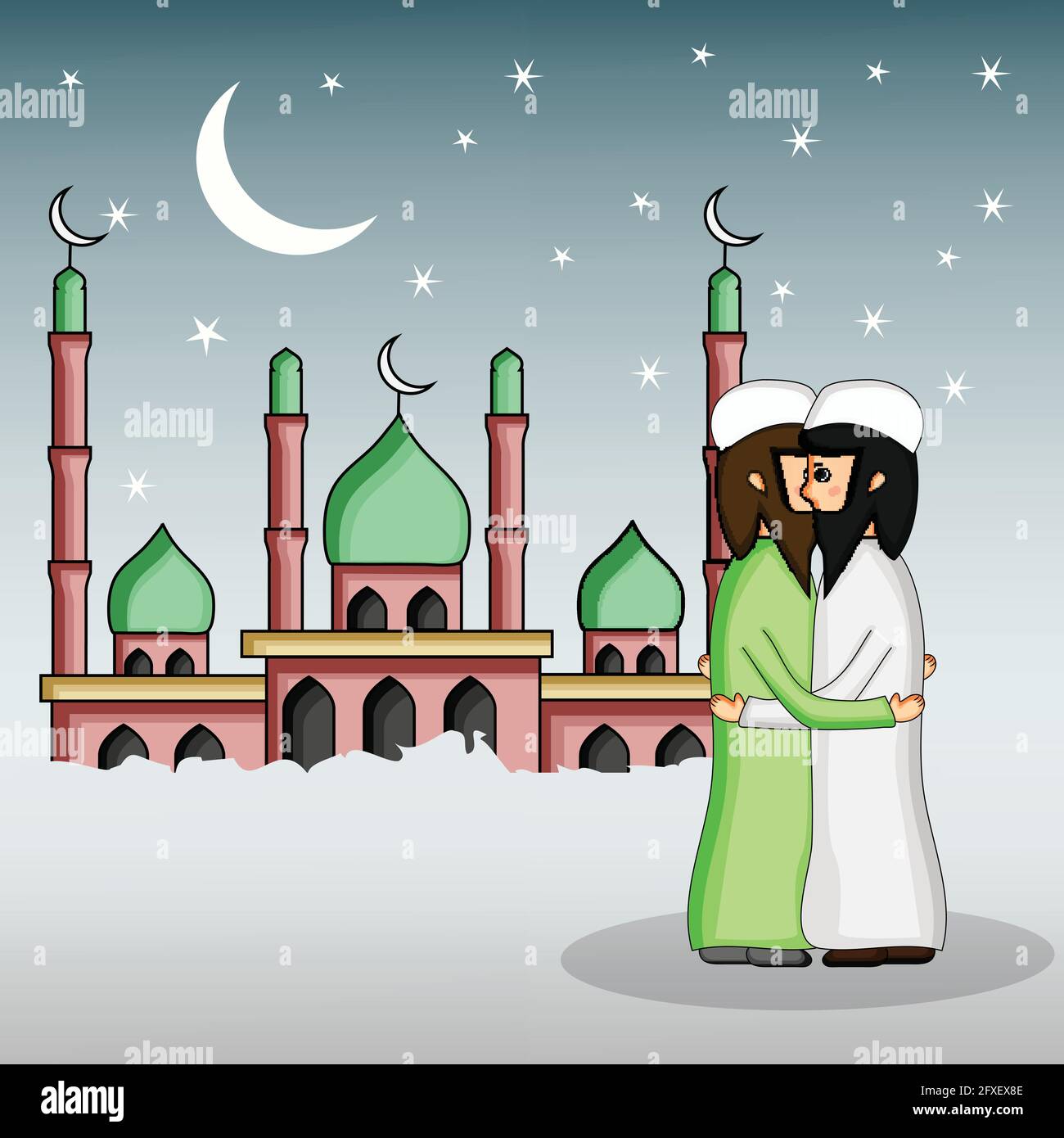 Muslim festival Ramadan background Stock Vector Image & Art - Alamy