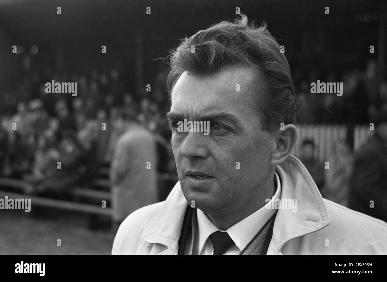 Trainer Ernst Happel of ADO, October 31, 1965, portraits, sports, trainers, soccer, The Netherlands, 20th century press agency photo, news to remember, documentary, historic photography 1945-1990, visual stories, human history of the Twentieth Century, capturing moments in time Stock Photo