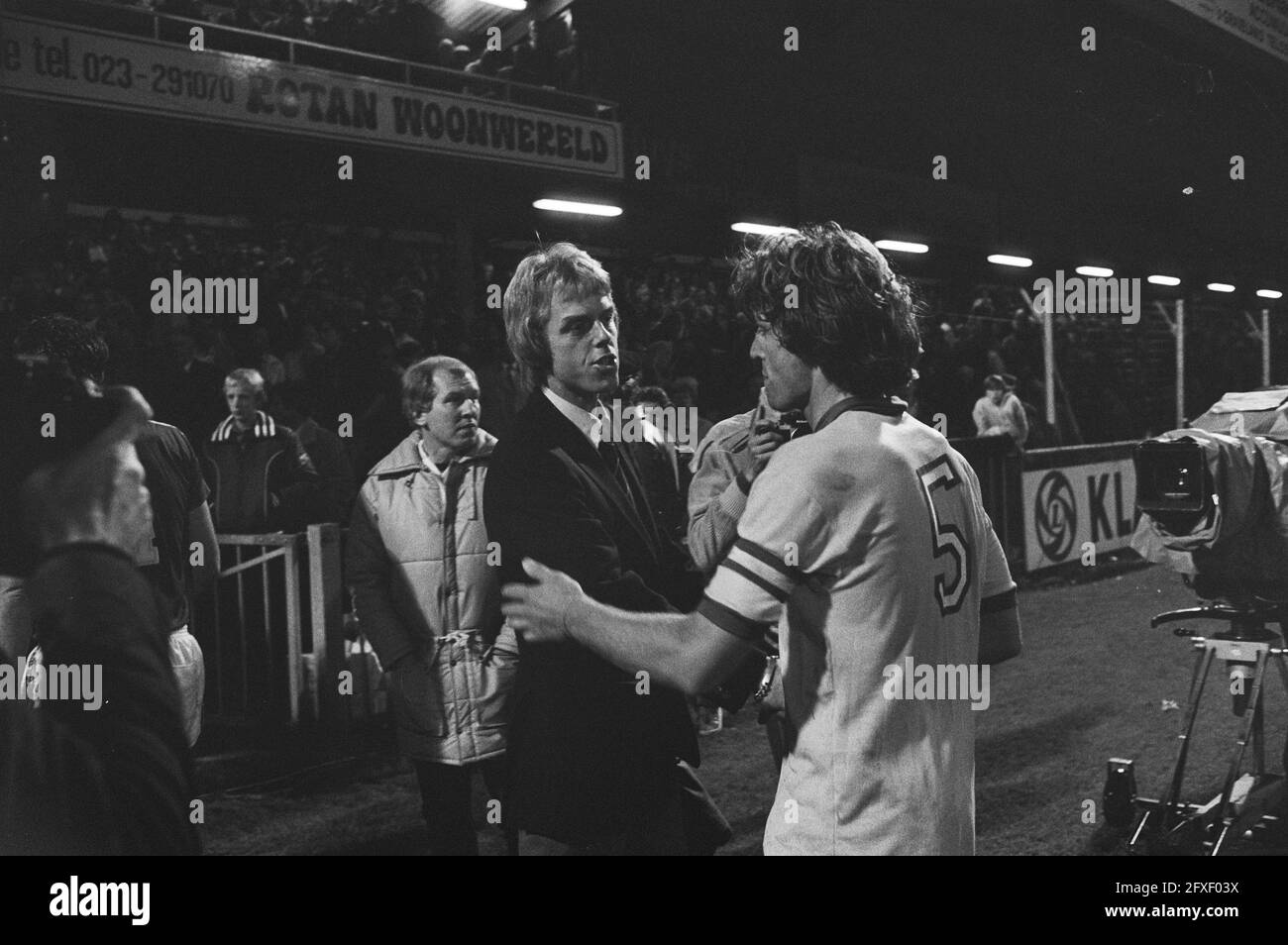 Ruud Krol of Feyenoord, in Rotterdam August 1981. Photo d'actualité