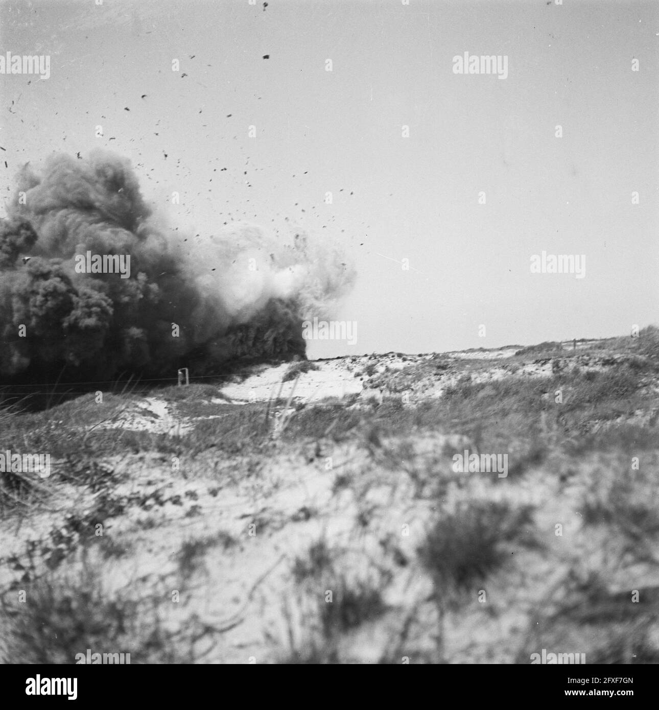 Blown up bunker Black and White Stock Photos & Images Alamy