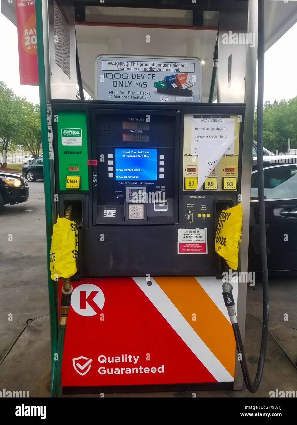 Circle k gas pump hires stock photography and images Alamy
