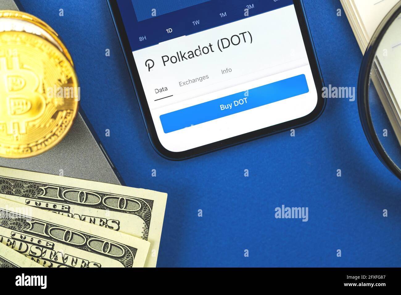 Polkadot crypto hi-res stock photography and images - Alamy