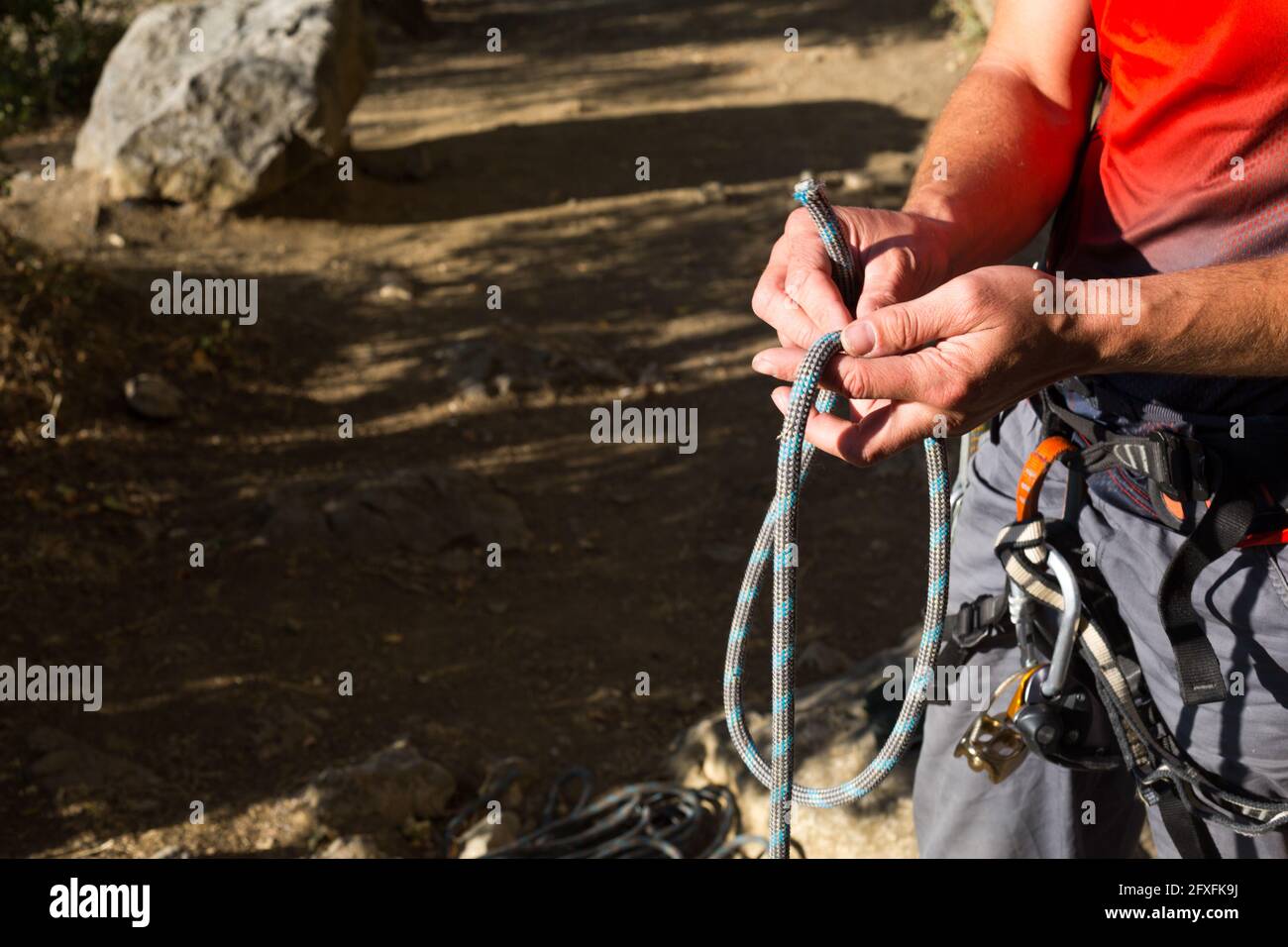 Safety knot hires stock photography and images Alamy