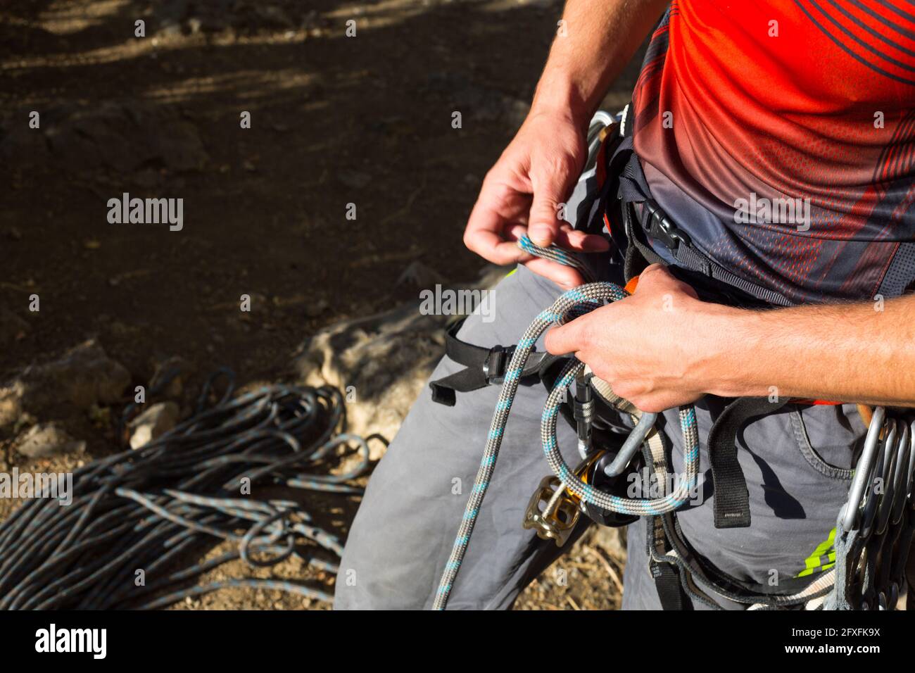 Safety knot hires stock photography and images Alamy