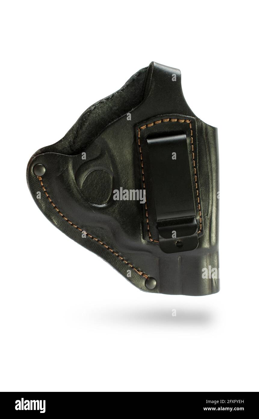 Single Holster Faux Leather with Belt Adult Black main image 0