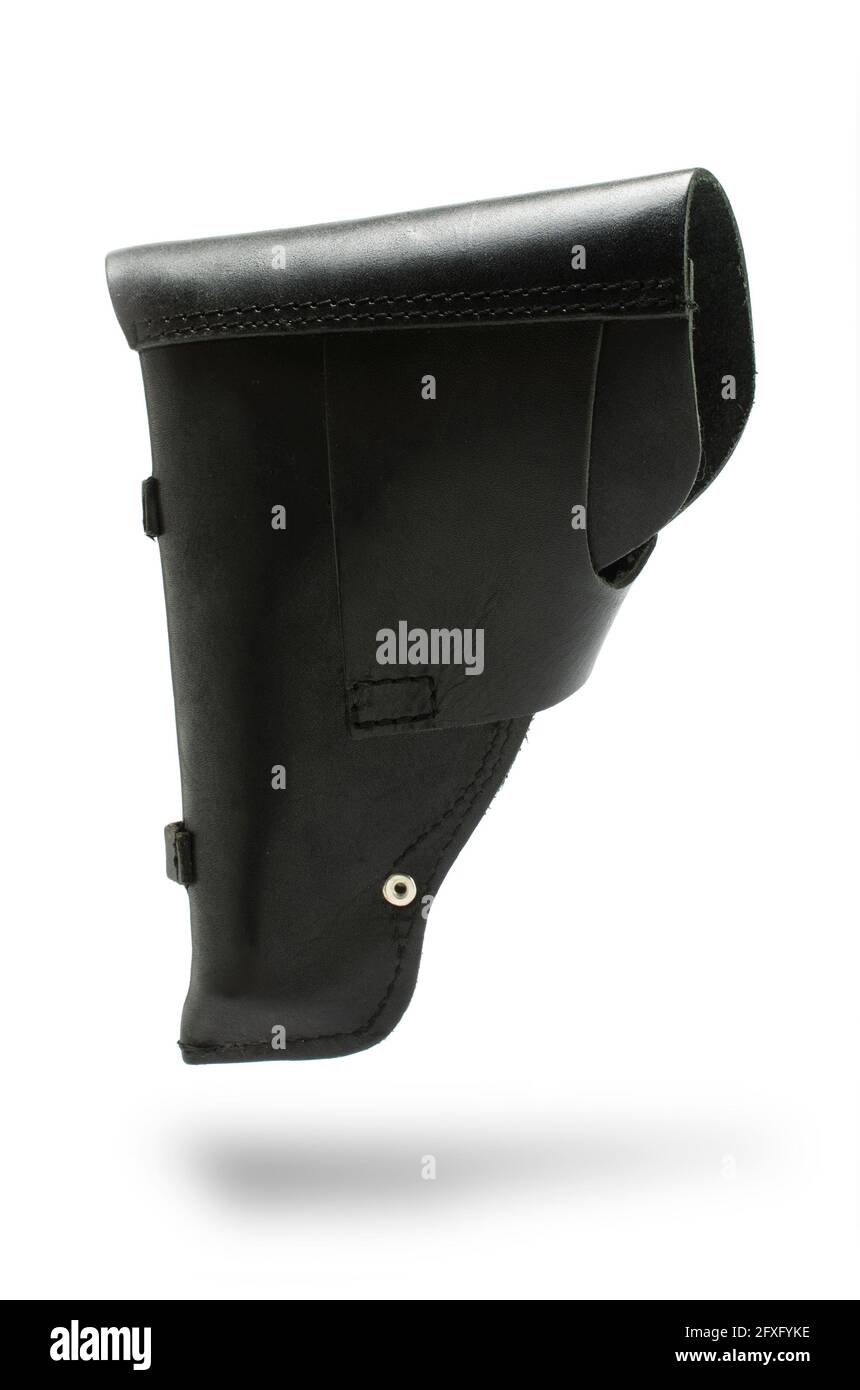 Single Holster Faux Leather with Belt Adult Black main image 1