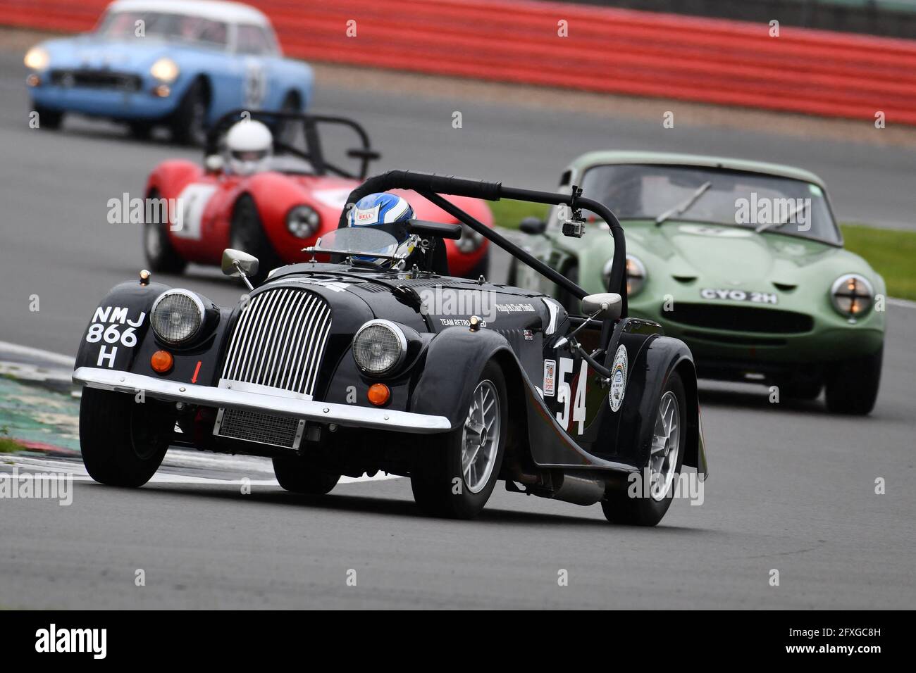 Philip St Clair Tisdall, Plus 8, HSCC Historic Road Sports