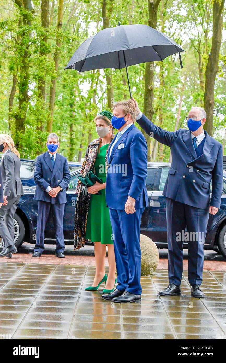 King Willem Alexander and Queen Maxima of the Netherlands during a ...