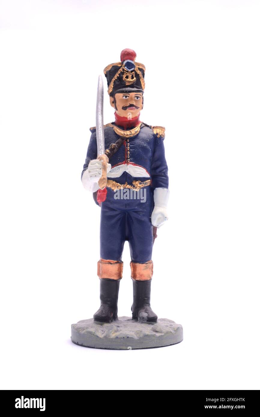 First Legion NAP0088 Grenadier Britannique à Genoux – Europe De Napoléon – Figurine 1/30 Plomb Peint