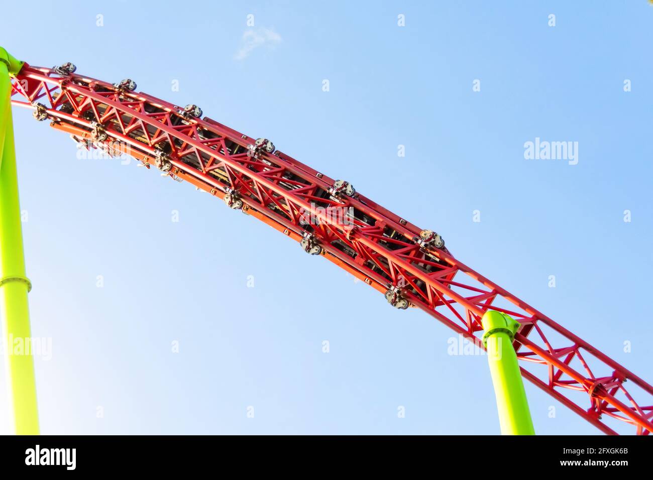 Roller Coaster Upside Down High Resolution Stock Photography And Images Alamy