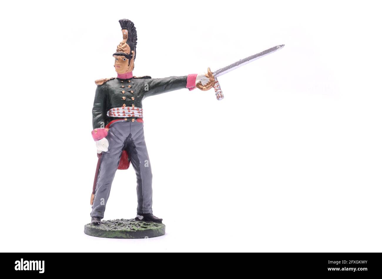 Figurine Del Prado - Trooper 16e Dragons De Tverskoi - Cavalerie Russe 1ère Guerre (54mm)