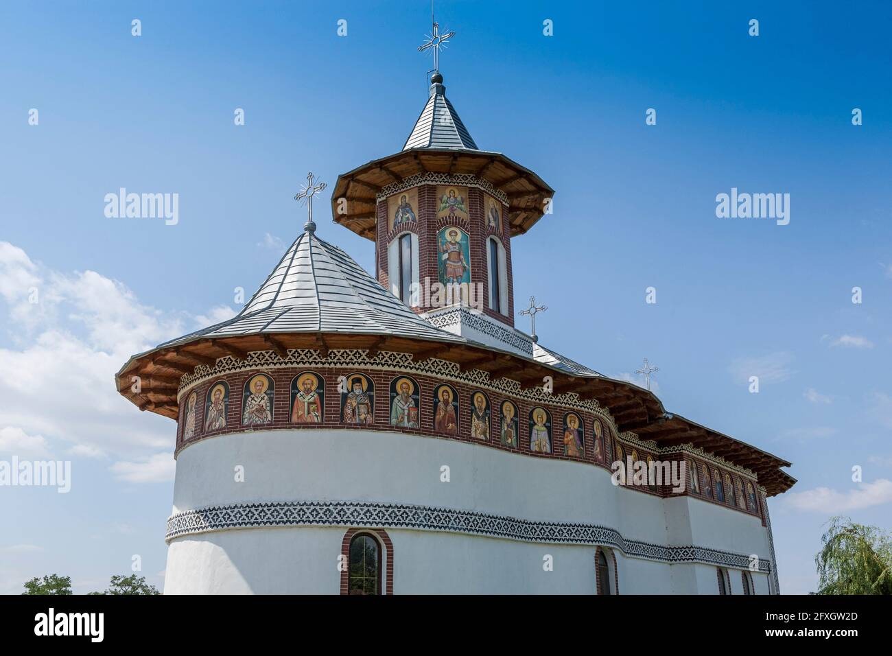Biserica - Orthodox Church - Sacele, Constanta, Romania Stock Photo - Alamy