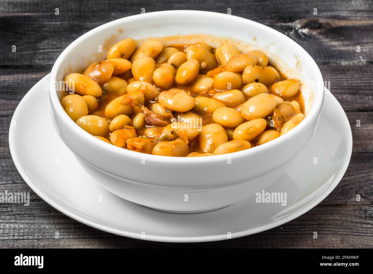 Baked beans in tomato sauce Stock Photo Alamy