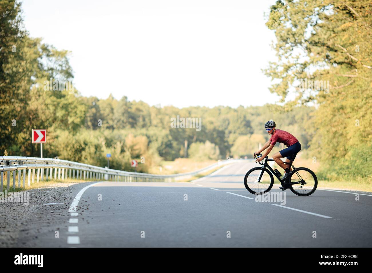 Man in racing bicycle hi-res stock photography and images - Alamy