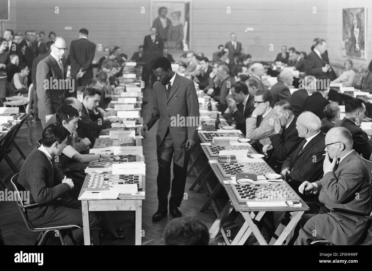 World record simultaneous checkers hires stock photography and images