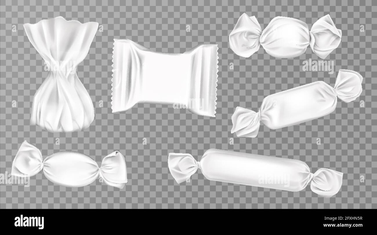 Candy Wrappers Illustration High Resolution Stock Photography and ...