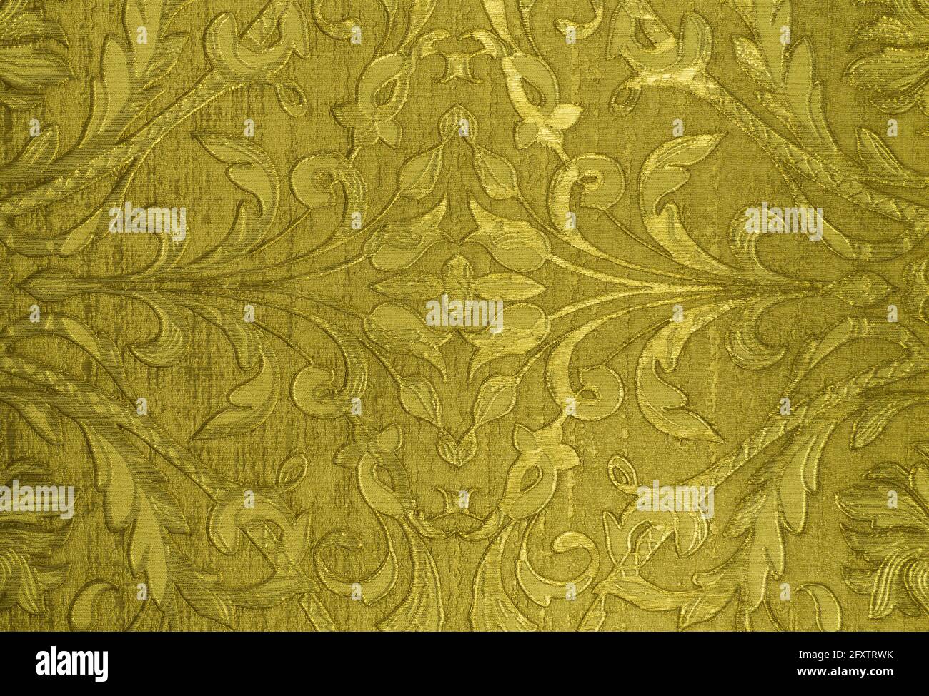 Vintage Wallpaper with Floral Seamless Pattern and Cotton Blossom ...