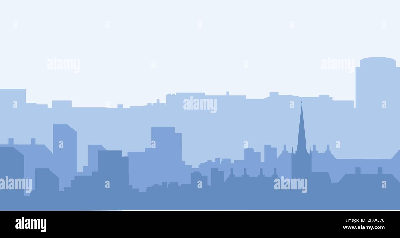 Modern City Skyline Stock Vector Image & Art - Alamy