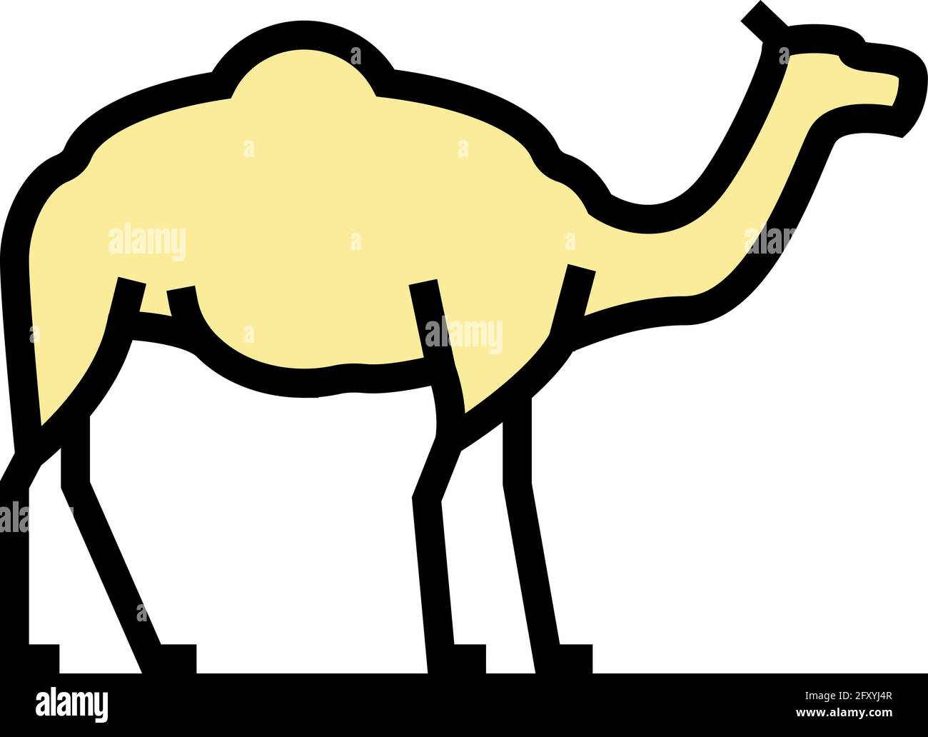camel animal color icon vector illustration Stock Vector Image & Art