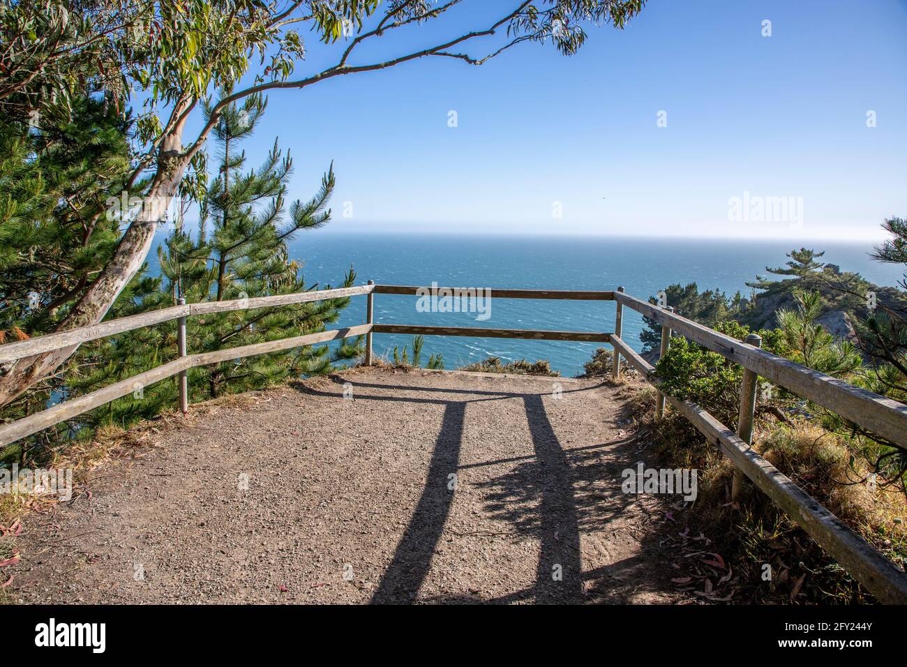 Images from the Muir Beach Overlook between Stinson and Muir Beach in