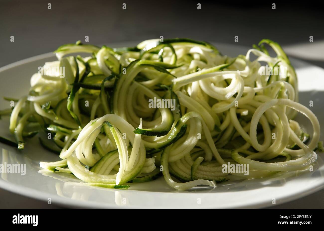 Closeup spiralized vegetables hi-res stock photography and images - Alamy
