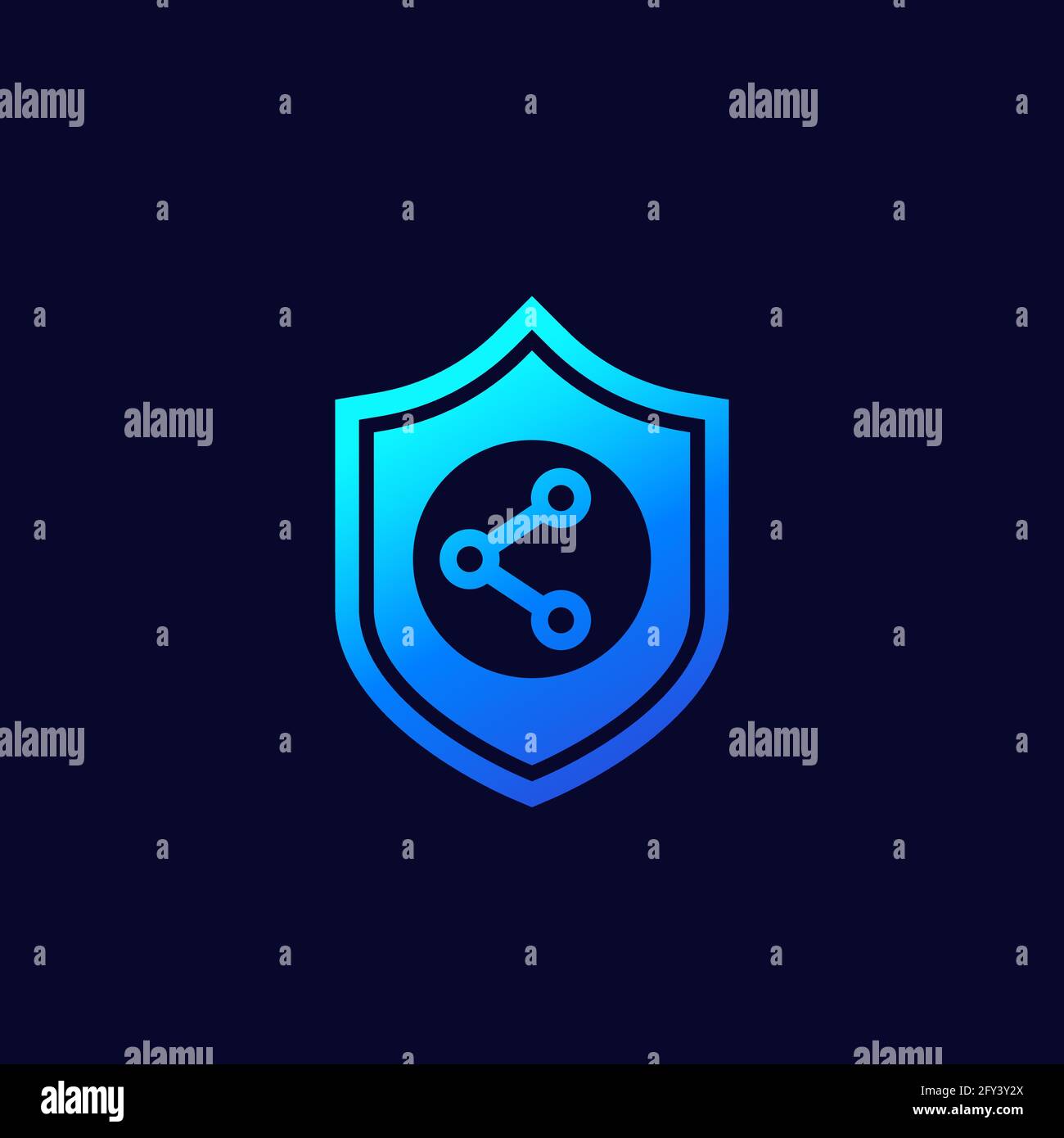 safe sharing icon for web Stock Vector Image & Art Alamy