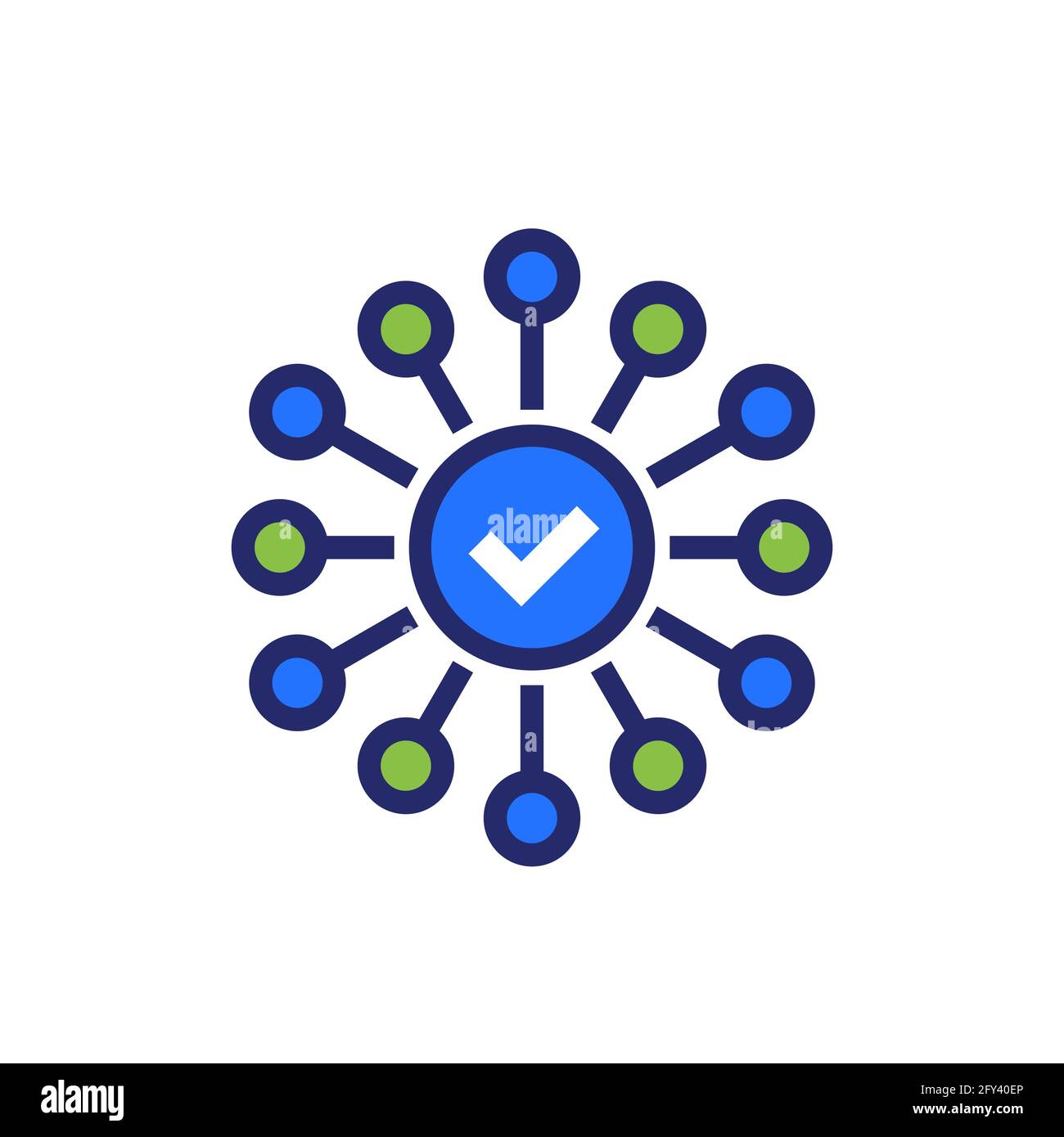 Distribution hub Stock Vector Images Alamy