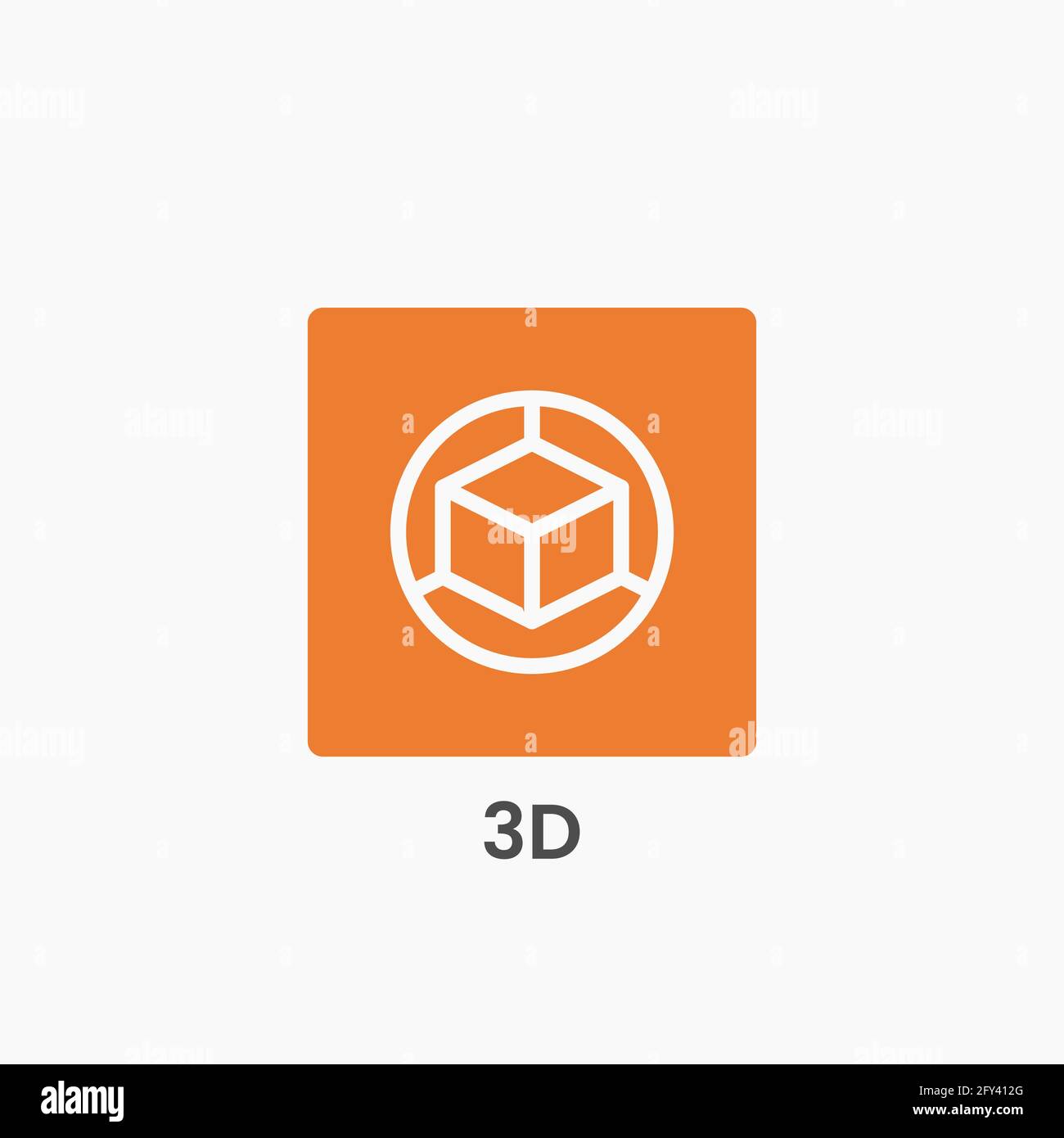 Simple icon for finance app Stock Vector