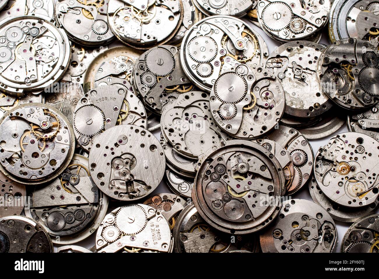 texture of clockworks Stock Photo - Alamy