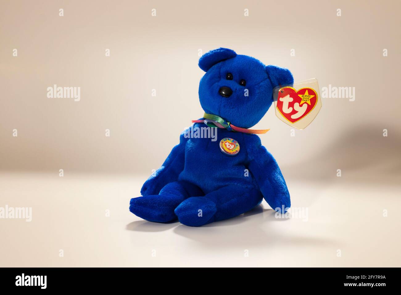 Ty beanie babies official club badge hi res stock photography and