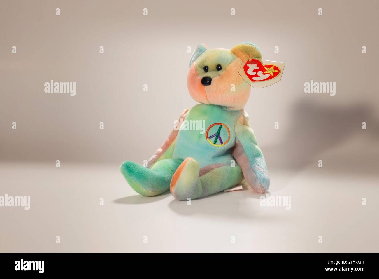 Beanie baby peace bear feb sale 1 1996
