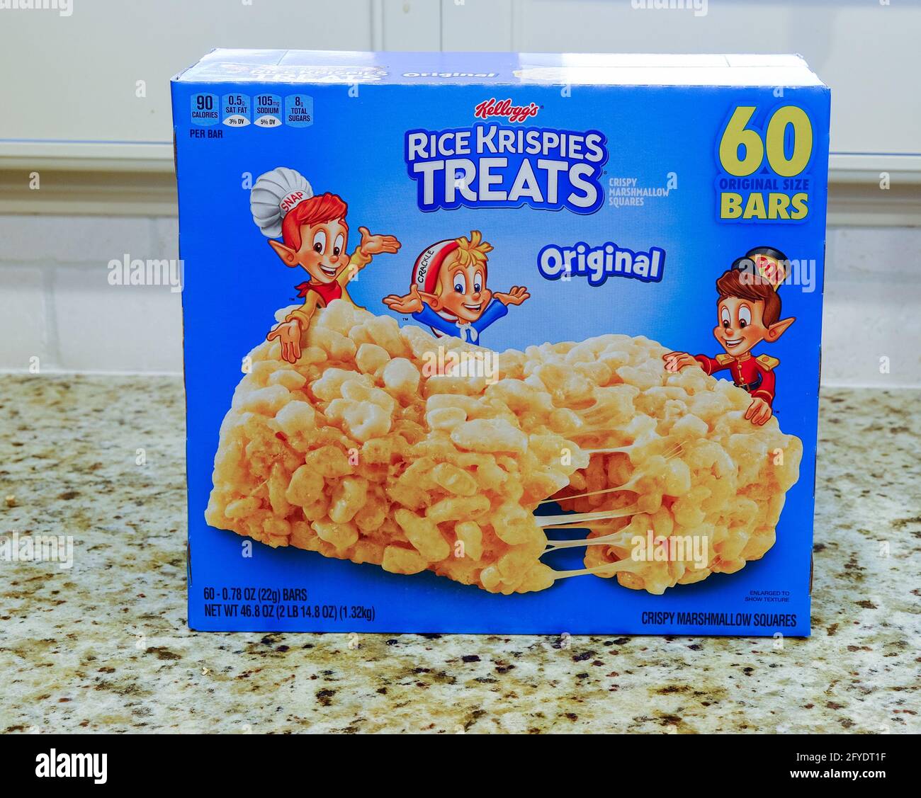 Rice Krispies Treats Stock Photo Alamy